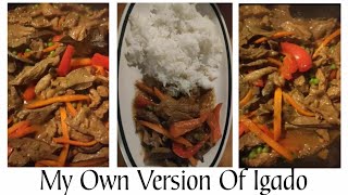 LETS COOK PORK IGADO [upl. by Ssirk]