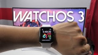 watchOS 3 for Apple Watch Whats New Walkthrough and Overview [upl. by Cherianne]