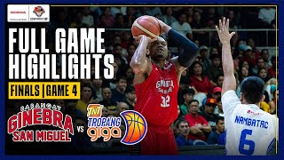 BRGY GINEBRA vs TNT  FULL GAME 4 FINALS HIGHLIGHTS  PBA SEASON 49 GOVERNORS CUP  NOV 3 2024 [upl. by Aggi129]