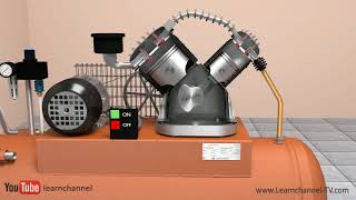 How does an Air Compressor work Compressor Types  Tutorial Pneumatics [upl. by Aciret]