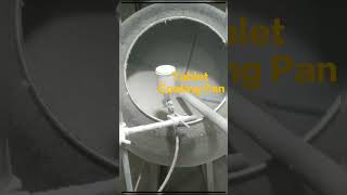 Demostration of Tablet Coating Pan and Coating Processpharmaceuticalpracticalshortsvideotrending [upl. by Friedlander]