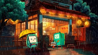 raining in osaka  rainy lofi hip hop  chill beats to relax  study to [upl. by Ellerehs]