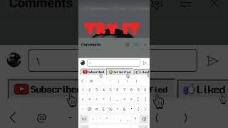 Try It  keyboard fonts viral trending sag1 saudigamer 2024 mapper mapping useful learn [upl. by Chlores]