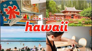 HAWAII VLOG 🌺 Family trip to Honolulu [upl. by Atenahs]