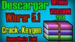 Descargar Download WinRar 51 AutoActivado full free Totalmente gratis Windows 7 y 8 32 y 64 Bits [upl. by Ettelohcin977]