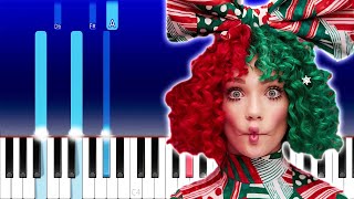 Sia  Snowman Piano Tutorial [upl. by Aicnom355]