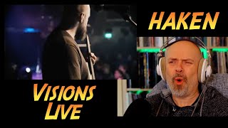 Haken Visions Live  Jeez These guys are good [upl. by Akinhoj]