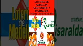 quot🎯 ¡Cómo Ganar la Lotería de Medellín Santander y Risaralda 🚀 Secretos Hoy 15 de noviembre 2024quot [upl. by Aleinad114]