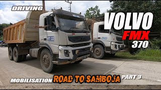 DRIVING VOLVO FMX 370 mobilisation part 3 [upl. by Aleel]