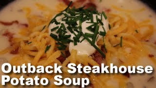 Outback Steakhouse Potato Soup Recipe [upl. by Tchao]