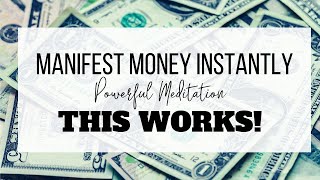 Manifest Money FAST  15 Minute Meditation [upl. by Leugim]