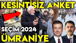 AK PARTİNİN KALESİNDE İMAMOĞLU DEĞER GÖRÜYOR MU  YEREL SEÇİM ANKETİ  2024  Sokak Röportajları [upl. by Lotty438]