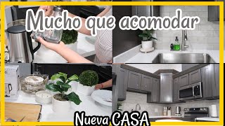 NUEVA COCINA ORGANIZACION muchos trastes que ordenar Desastre total en COCINALIMPIA CONMIGO [upl. by Higgins63]