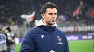 IL MEA CULPA DI THIAGO MOTTA bolognasassuolo [upl. by Erlene460]