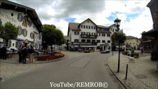 Driving Through Oberammergau Germany [upl. by Girardi]