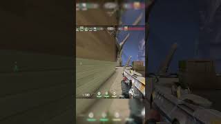 Valorant 1v5 ace clutch valorant valorantclips shorts [upl. by Hnirt710]