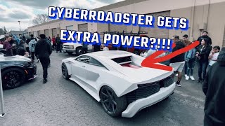 CyberRoadster gets a new feature behind the seats and under the glass [upl. by Enrev]