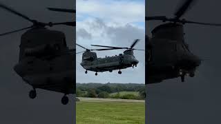 CH4 Chinook Roaring aviation chinookhelicopter [upl. by Elleneg]