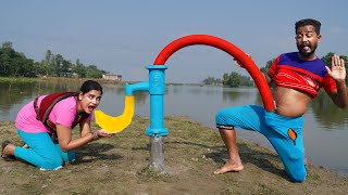 Top New Comedy Video Amazing Funny Video 😂Try To Not Laugh Episode 293 By Busy Fun Ltd [upl. by Redna]