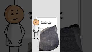 The Rosetta Stone and Hieroglyphs facts shorts historyfacts [upl. by Romanas222]