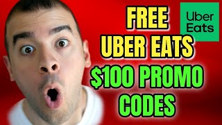 How to Get Uber Eats Promo Codes for Free Food USUKCA 2024 [upl. by Wilbert]