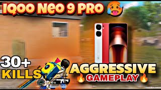 IQOO NEO 9 PRO 🥵 BGMI Aggressive Gameplay 30Kills🔥Gaming Without FPS testiqooz9s iqooneo9probgmi [upl. by Ethelin357]