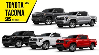 2024 Toyota Tacoma SR5 Colors  All Paint Options  Images  AUTOBICS [upl. by Kei760]