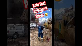 Workplace Fails 🤷🏻😳 work fails funny shorts construction excavator [upl. by Aivatahs]