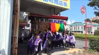 中津祇園 2014年度 引き出し 新博多町祇園車 大分県中津市 [upl. by Ecargyram]