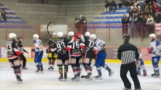 Hockey Feltre contro Alleghe al quotDrio le rivequot è tempo di derby [upl. by Eerised601]