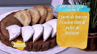 Empanadas de lacayote  Cocinero Alejandro Serrate [upl. by Llarret]