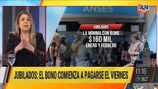 🚨 Jubilados el bono comienza a pagarse el viernes [upl. by Zurek]