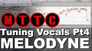 Audio Production With Logic X Tuning Vocals With Melodyne  Ep4 [upl. by Knowles]