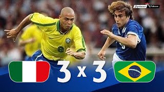 Italy 3 x 3 Brasil ● 1997 Tournoi de France Extended Goals amp Highlights HD [upl. by Ttelrahc]