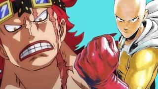 FUNNY FIGHT SAITAMA VS EUSTASS captain KID  onepiece onepunchman [upl. by Lenard]