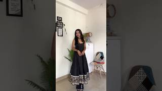 How to fix this 😕 recycle anarkali saree stitching tips grwm fashion mammy ki old saree ✨ [upl. by Elyad]