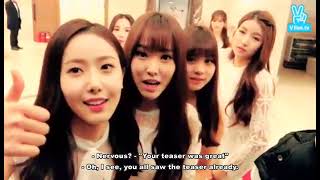 GFRIEND Backstage Golden Disk Awards 2016 Eng Sub [upl. by Starlin]