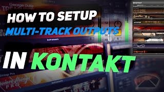 Kontakt MultiTrack Outputs in Ableton Live  Studnet Questions [upl. by Burkhart828]