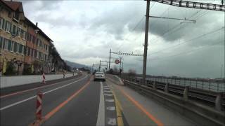 From Neuchatel to Luterbach  Autobahn A5  Switzerland  112010  1080p HD [upl. by Rossy]