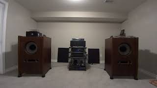 Altec 604E  With Fostex T90A Supertweeters  Comparison [upl. by Esilana298]