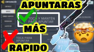 🤯¡TRUCO APUNTADO RÁPIDO con la ESCOPETA  COD MOBILE LATINOAMERICA [upl. by Ekaterina640]