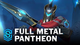 Full Metal Pantheon Wild Rift Skin Spotlight [upl. by Verene141]