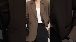 stylish tranding blazers for women shortfeed blazer tranding fashion viralshort shortsblazers [upl. by Amalbena]