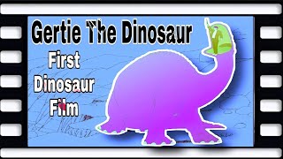 First dinosaur film BlackampWhiteGertie the DinosaurReview [upl. by Resaec]