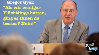 Gysi amp ein Bürger der nicht für andere verantwortlich sein möchte [upl. by Lichtenfeld805]