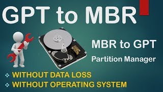 How to convert GPT Disk to MBR Disk without data loss in Urdu  Hindi [upl. by Addiel655]