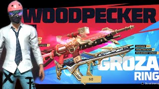 Wood Pecker x Groza Ring Event  New Ring Event  New Event New Event today free fire freefire 🔥 [upl. by Annaik549]