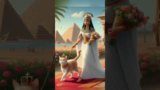 Cat and Egyptian princess mummy cutecatcatscatloverkittensadstorycutecatcatvideopoorcat [upl. by Lajes]