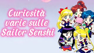 Curiosità sulle Sailor Senshi sailormoon [upl. by Arias]