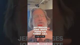 Jeff Bridges joins ‘White Dudes for Harris’ call [upl. by Herminia]